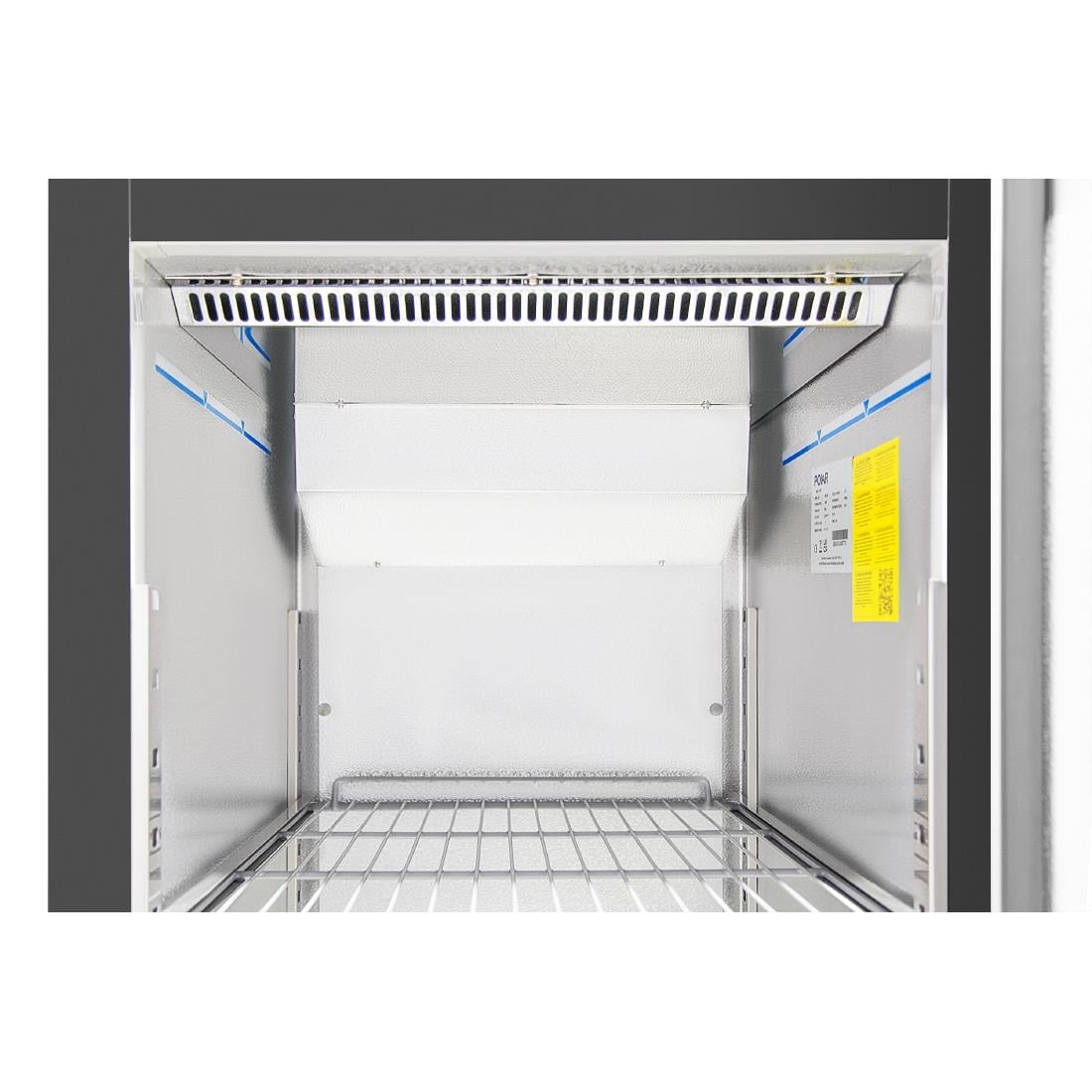 Polar G-Series staande koelkast zwart 537Ltr