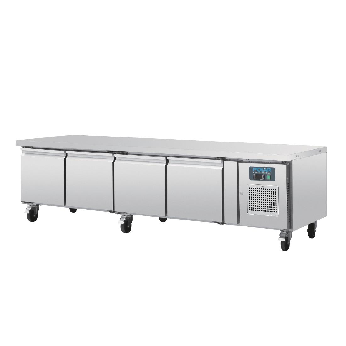 Polar GN laag model koelwerkbank 4-deurs