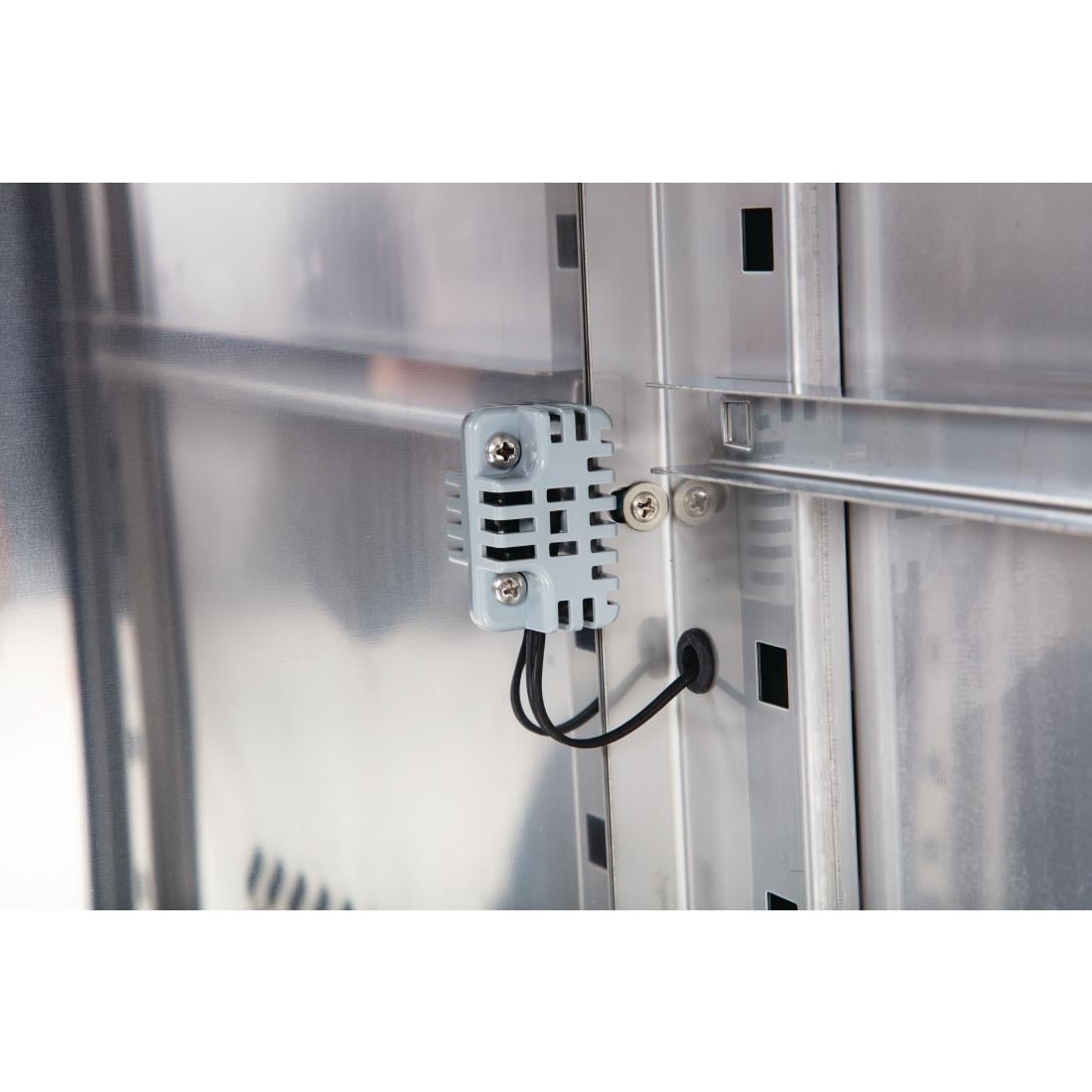 Polar U-serie 2-deurs koelwerkbank 228L
