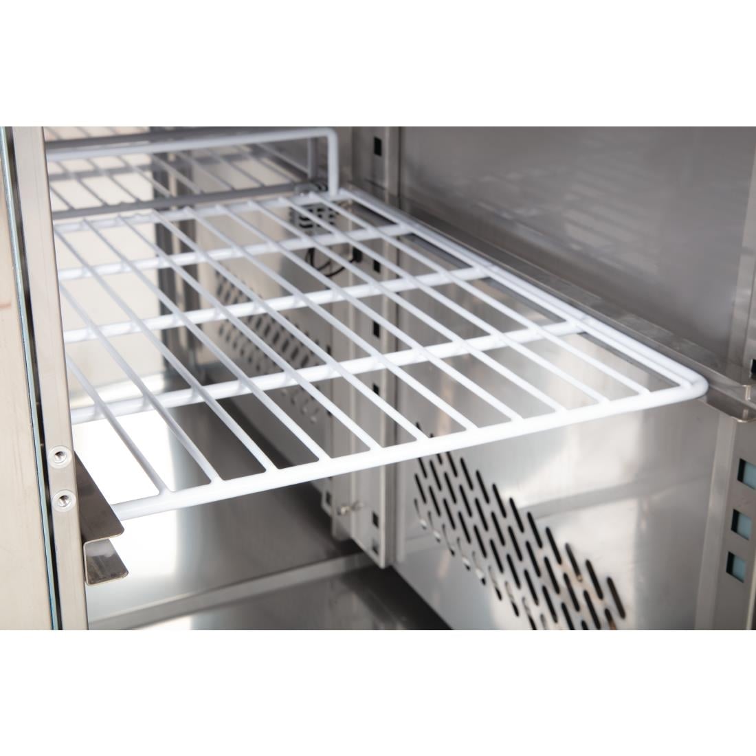 Polar U-serie 2-deurs koelwerkbank 282L