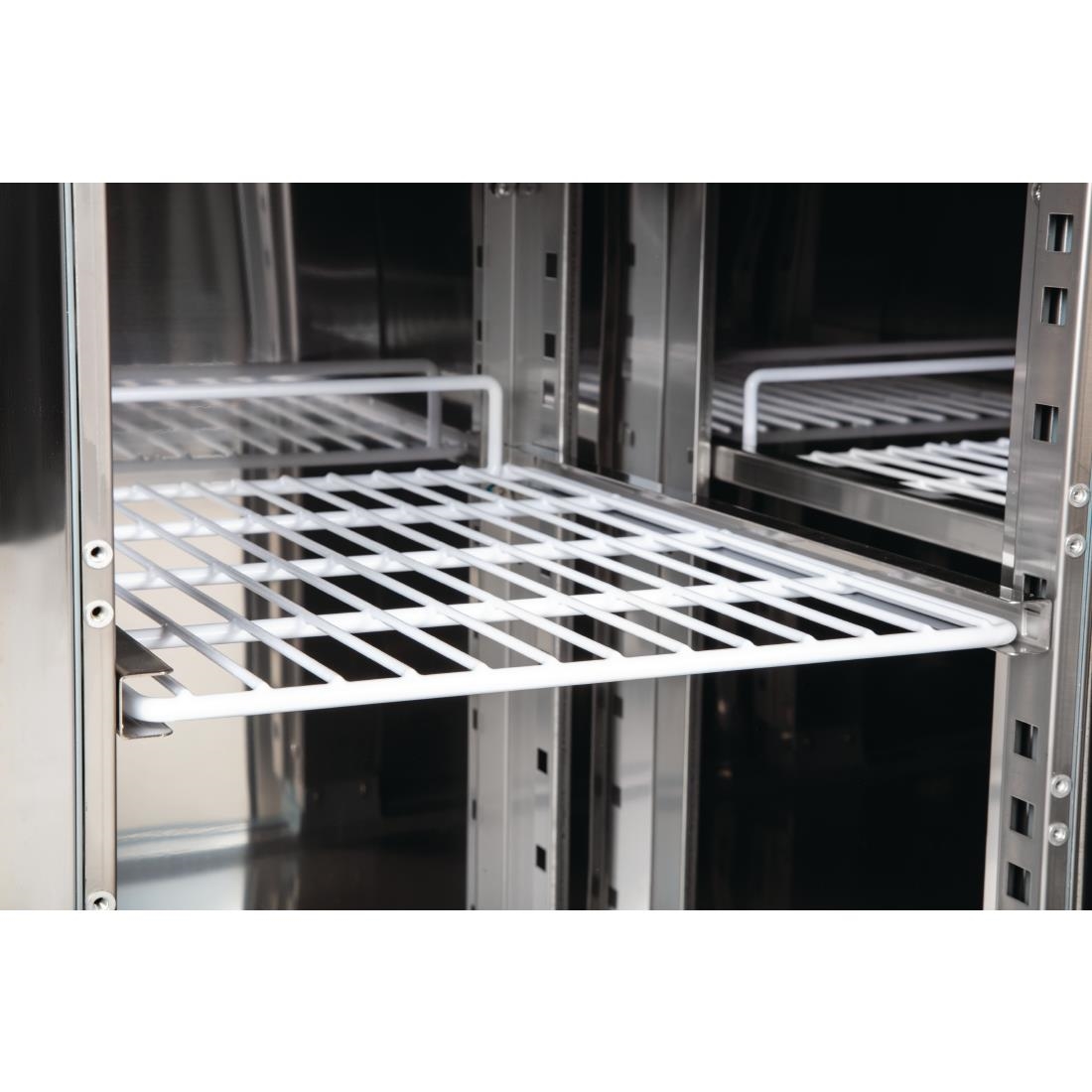 Polar U-serie 4-deurs koelwerkbank 449L