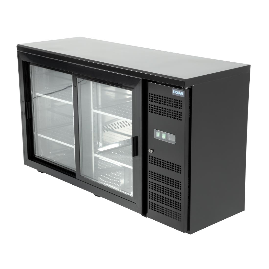Polar U-serie bardisplay met 2 schuifdeuren