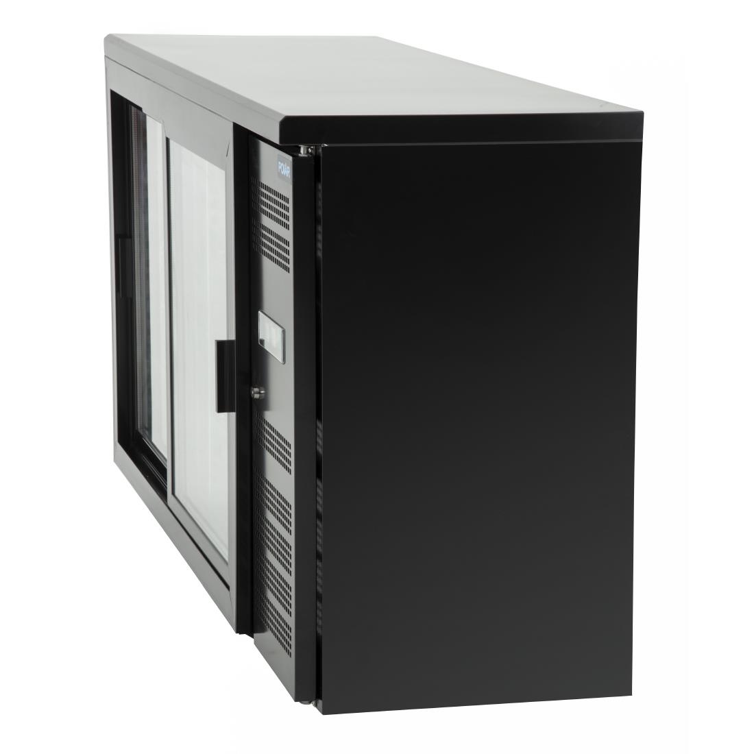 Polar U-serie bardisplay met 2 schuifdeuren