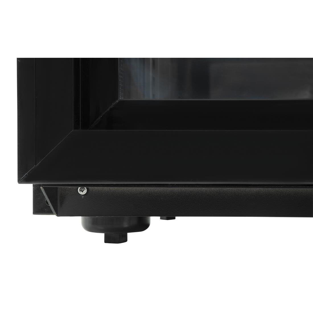 Polar U-serie vier-deurs displaykoeler voor achter de bar