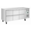 Polar U-Series Gastronorm koelwerkbank met zes laden