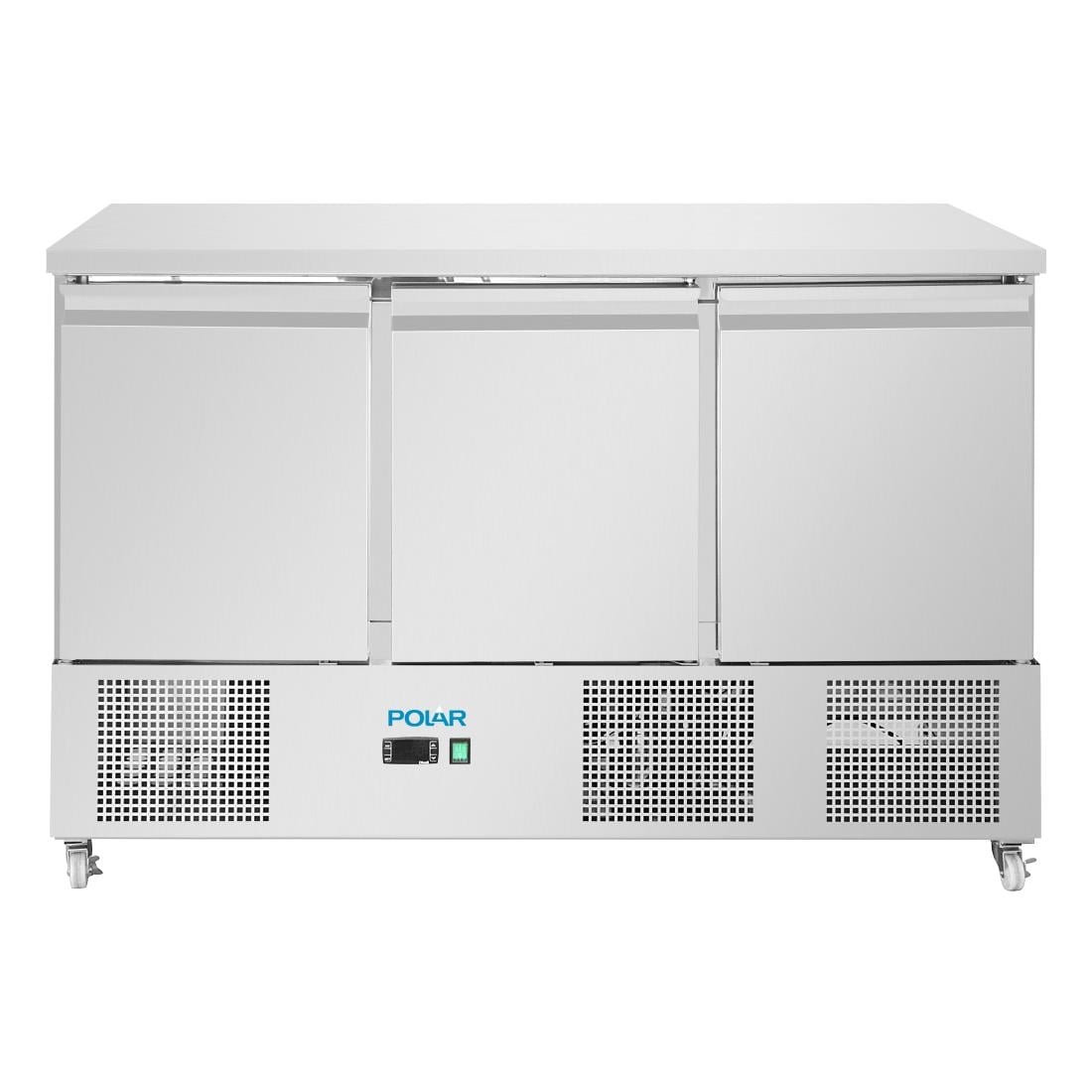 Polar U-Series Geventileerde 3-Deurs Saladette 400Ltr