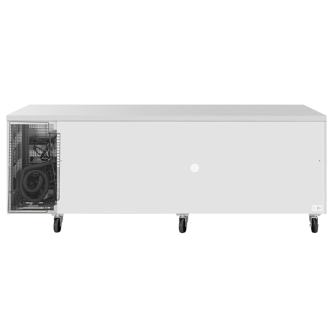 Polar U-Series koelwerkbank 4 lades & 2 deuren