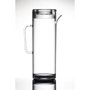 Polycarbonaat kannen met deksels 1,7 liter (4 stuks)