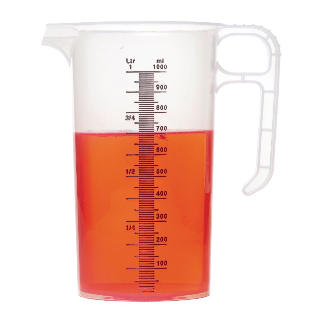 Pro-Measures polypropyleen maatbeker 1000ml