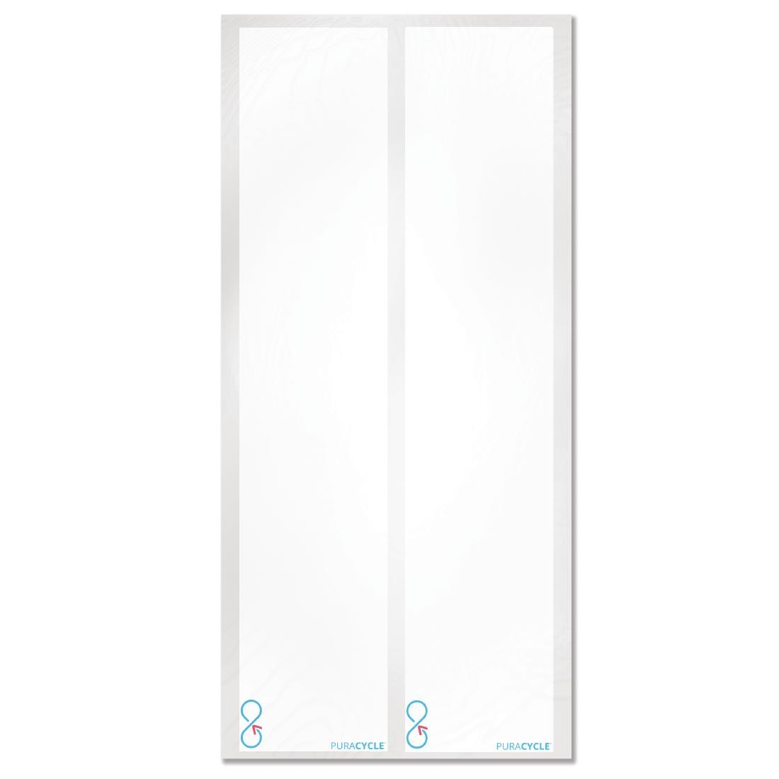Puracycle herbuikbare blanco flesetiketten (25 stuks)