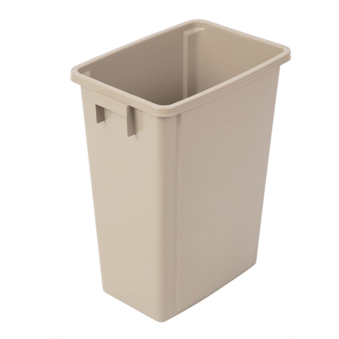 recycling afvalbak beige 56l recycling afvalbak beige 56L