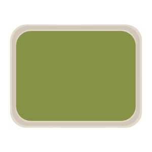 Roltex America polyester dienblad 46 x 36cm groen