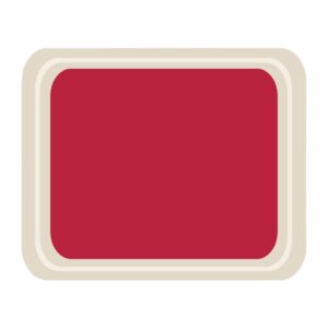 Roltex Original dienblad rood 42x32cm