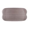 Roltex Wave dienblad grijs houtnerf 43x23cm