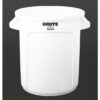 Rubbermaid Brute ronde container wit 37,9Ltr