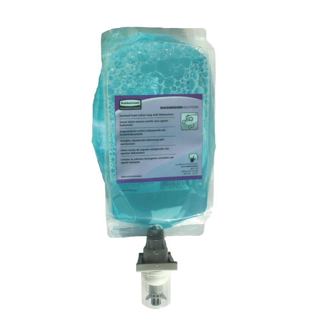 Rubbermaid schuimzeep navulling 1,1Ltr (4 stuks)