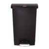 Rubbermaid Slim Jim Front Step pedaalemmer 50L zwart Rubbermaid Slim Jim Front Step pedaalemmer 50Ltr zwart