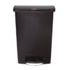 Rubbermaid Slim Jim Front Step pedaalemmer 90Ltr zwart