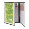 Securit Crystal menuhouder 3dubbel (3 stuks)