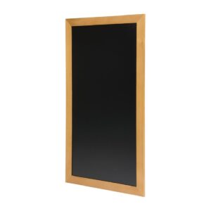 Securit lang wandbord teak effect 120x56cm