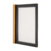Securit menumap hout A4 zwart