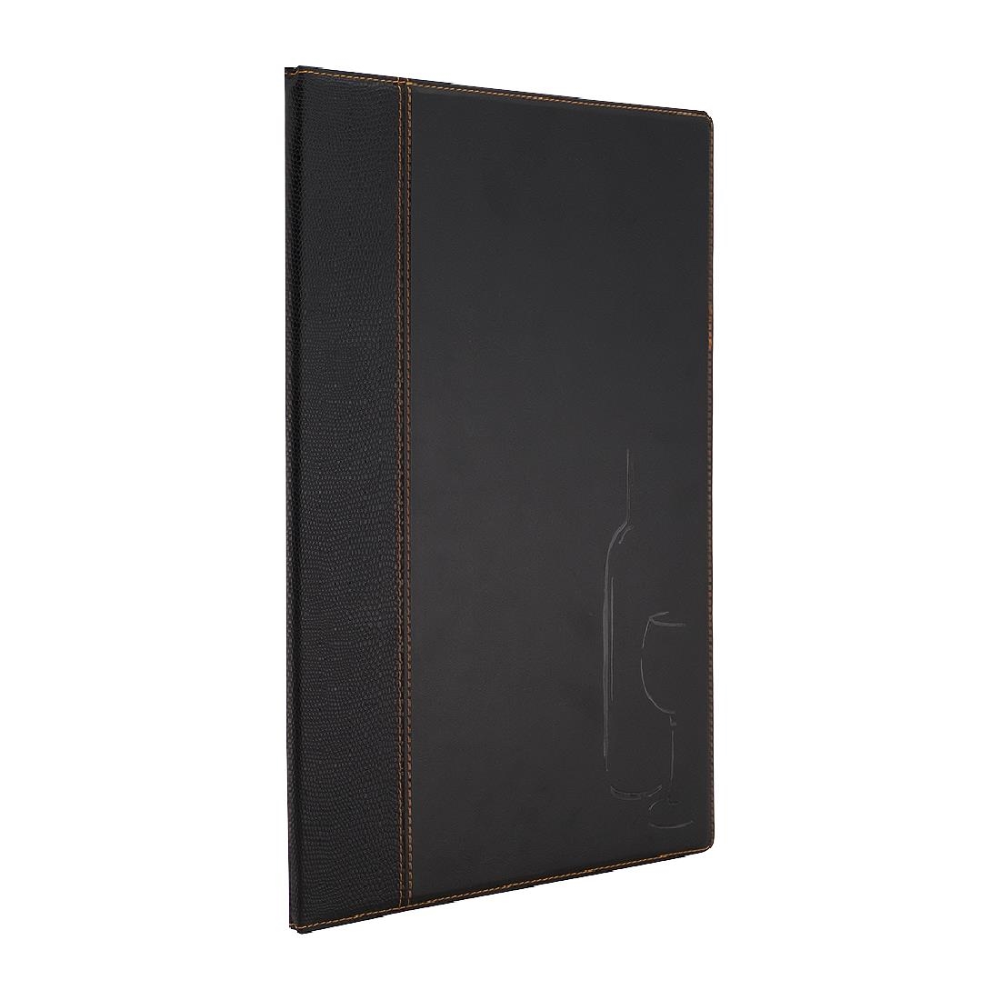 Securit Trendy wijnkaart A4