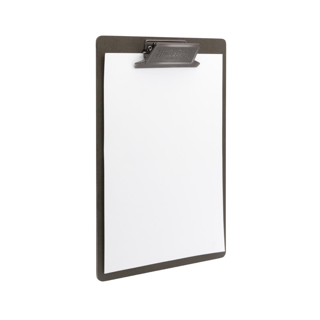 Securit Vintage menu klembord metalen patina clip met "Eten & Drinken" artwork A4