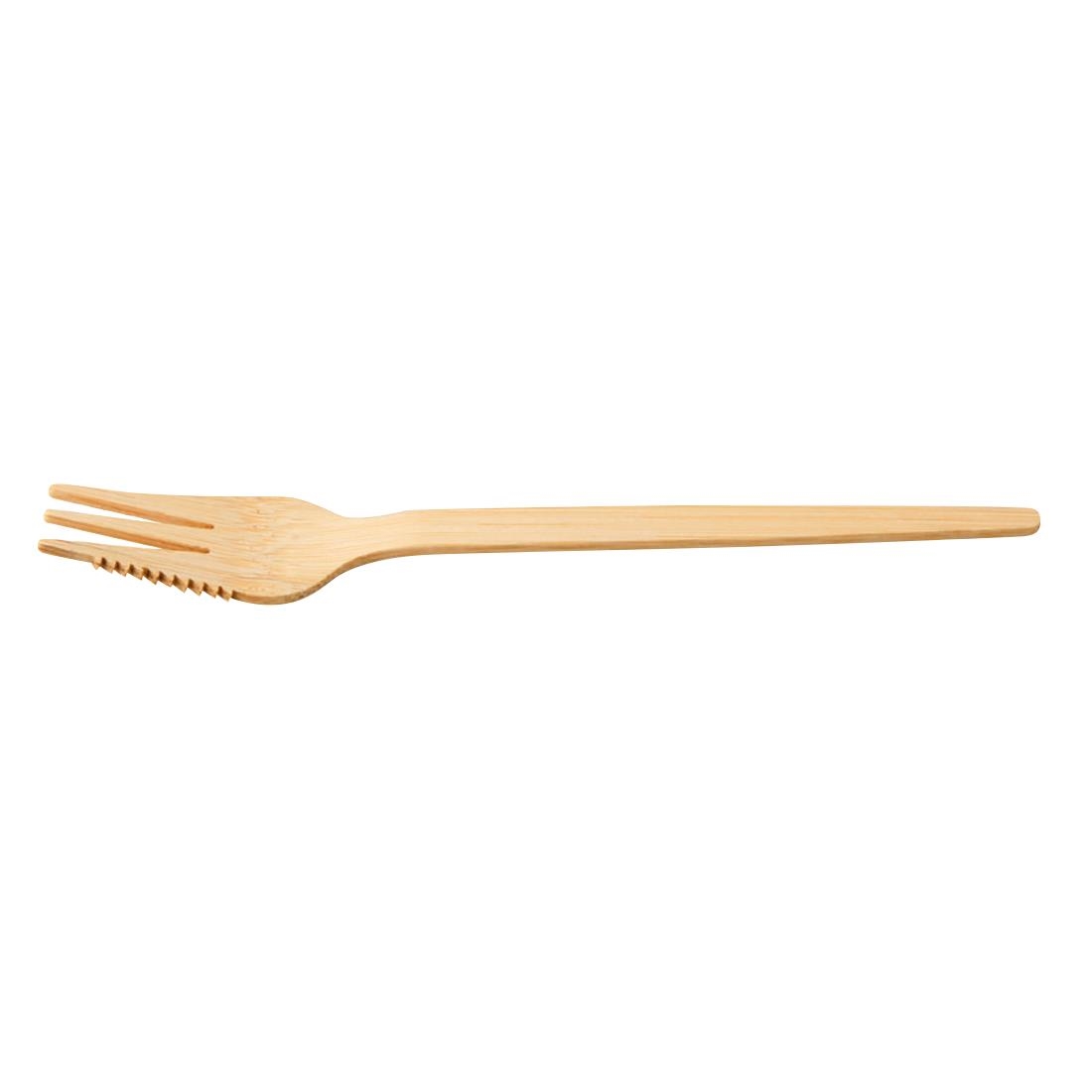 Sier Disposables Snackvork bamboe 135 mm (100 stuks)