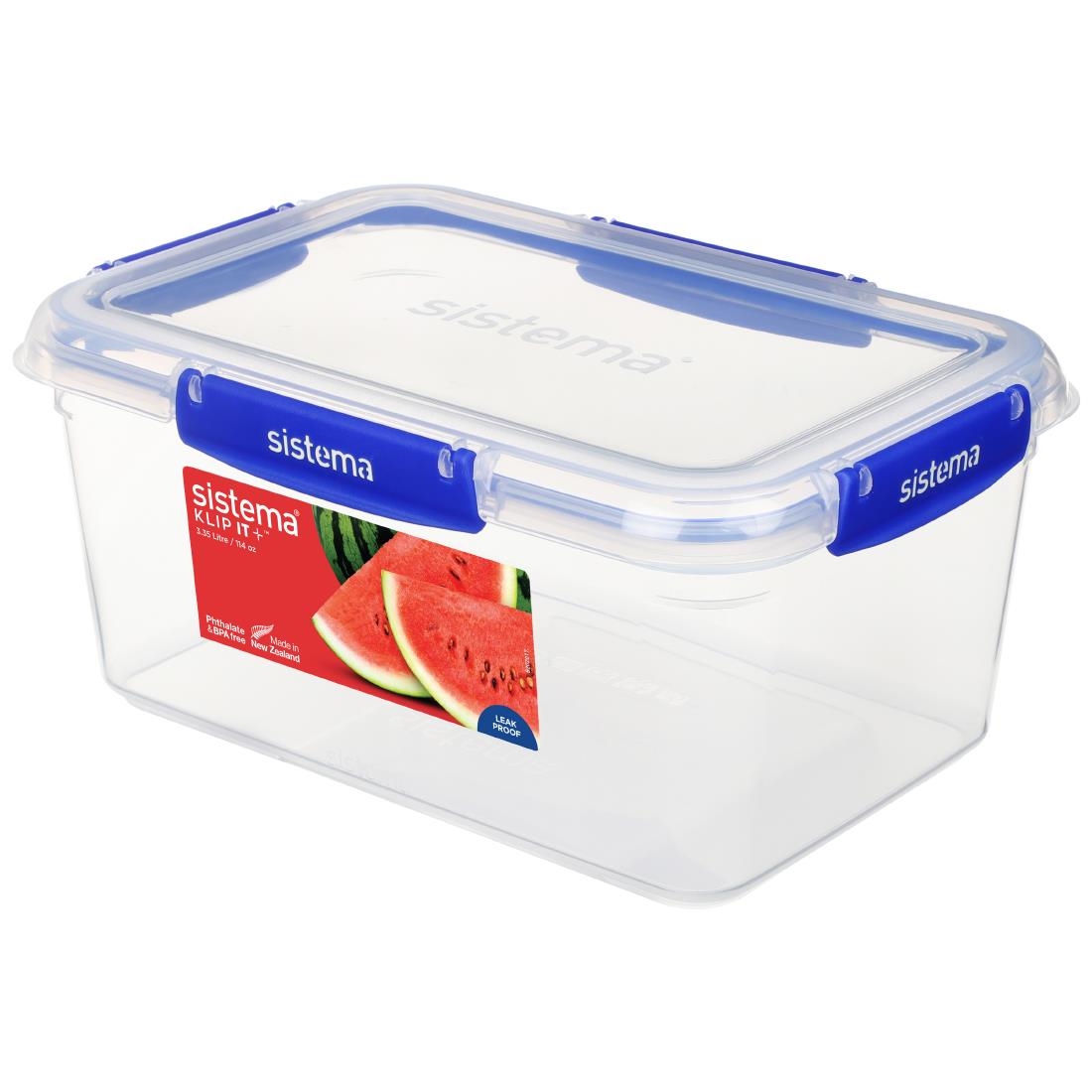 Sistema Klip It Plus rechthoekige vershouddoos 3,3Ltr