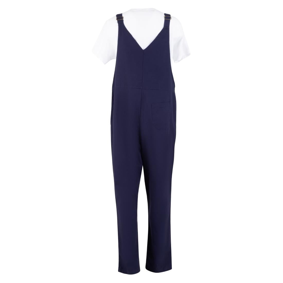 Southside Bib & Brace Katoenen Canvas Tuinbroek Marineblauw XL