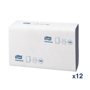 Tork Z-gevouwen handdoeken 1-laags blauw (12 stuks)