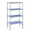 Tournus stellingkast met 4 schappen 40x129cm