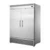 True 2/1 GN Dubbeldeurs Rechtopstaande Vriezer Tgn-2F-2S