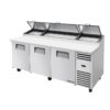 True 3-deurs pizza werkbank TPP-AT2-93-HC