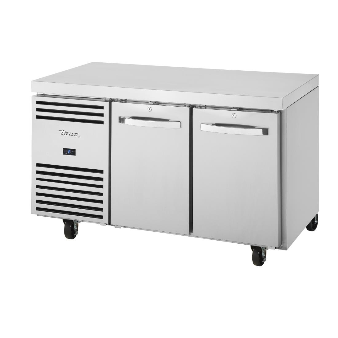 True Dubbeldeurs 1/1 GN Koelwerkbank Tcr1/2-Cl-Ss-Dl-Dr