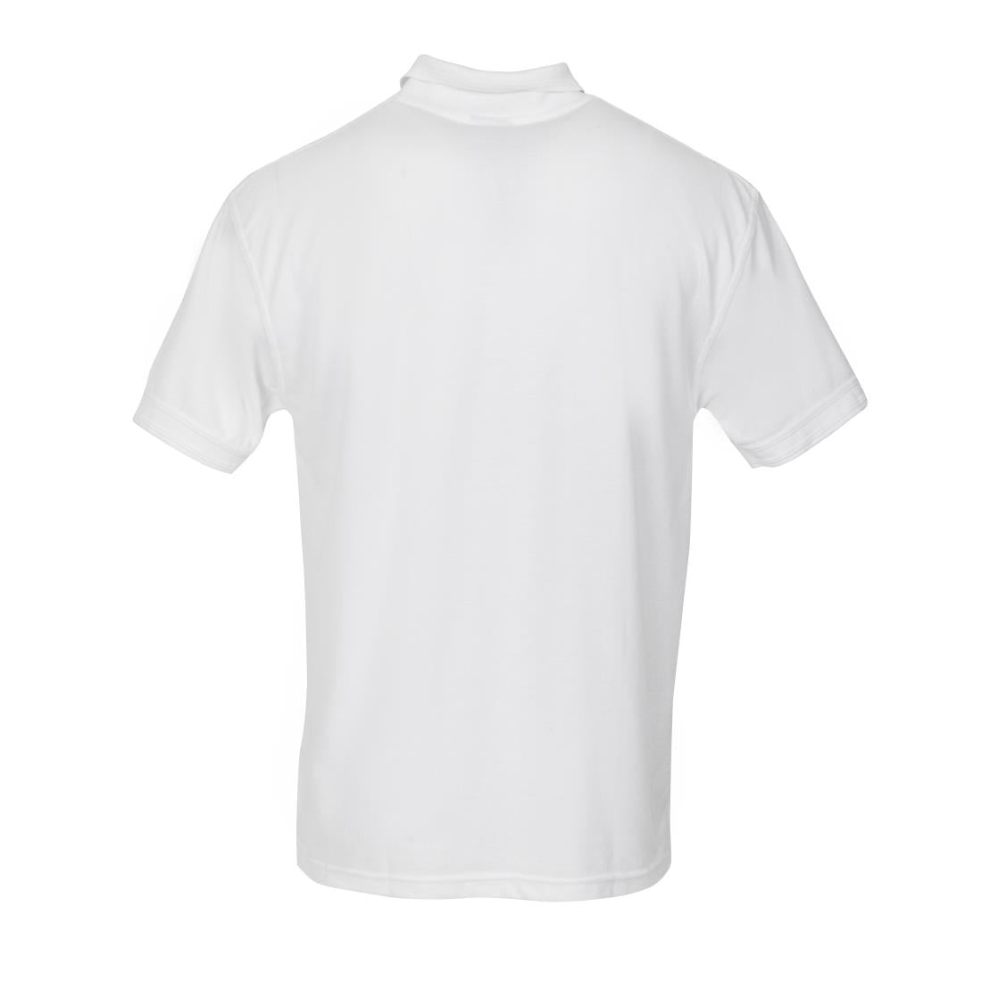 Unisex poloshirt wit L