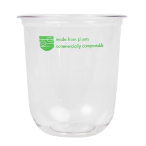 Vegware 96-serie composteerbare ronde bakjes 473ml (1000 stuks)