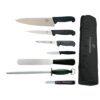 Victorinox, Hygiplas En Vogue 7-delige Messenset Met 21,5cm Koksmes En Roltas