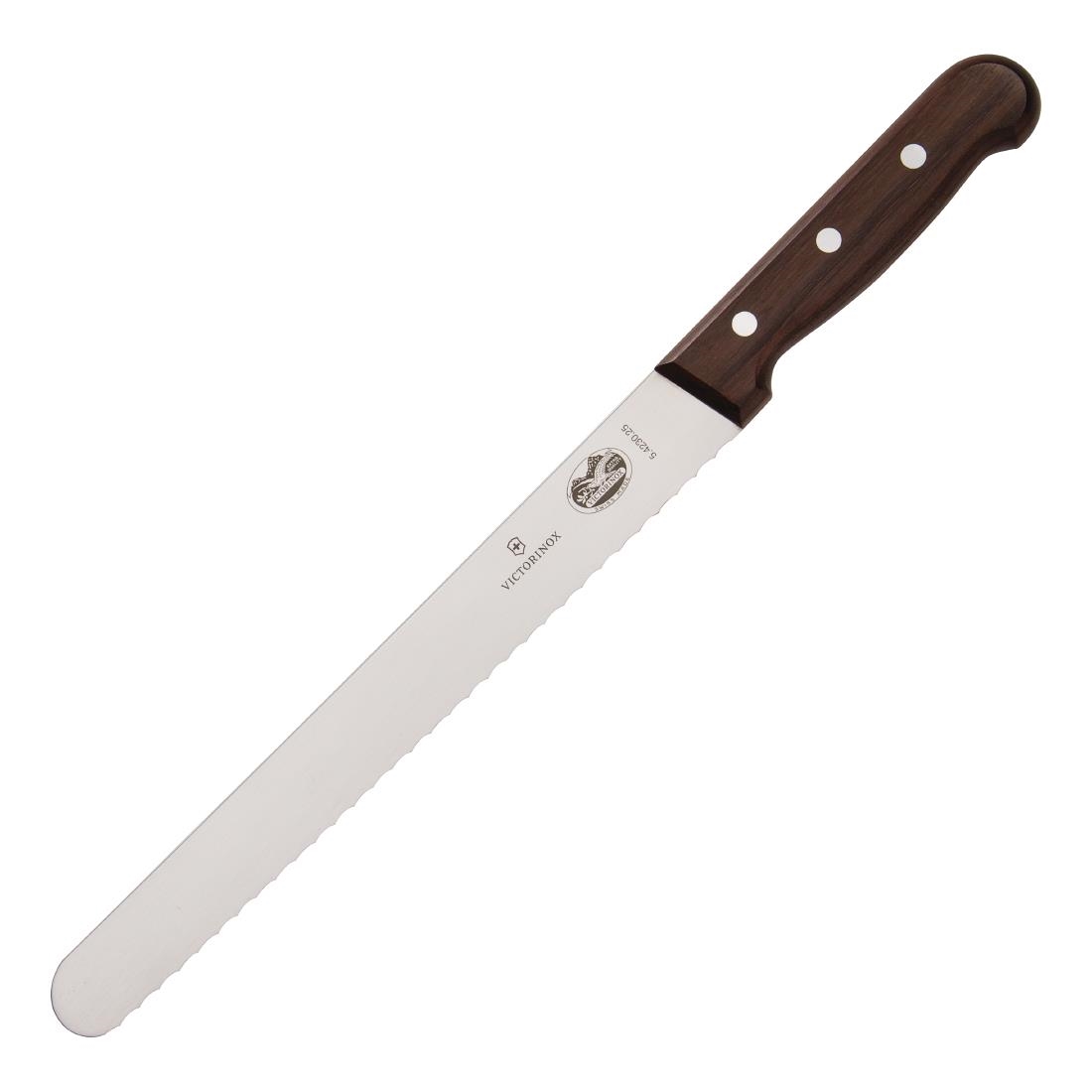 Victorinox Lardeermes Met Houten Handvat 25.5cm