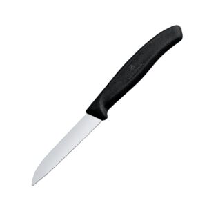 Victorinox recht schilmesje 8cm zwart