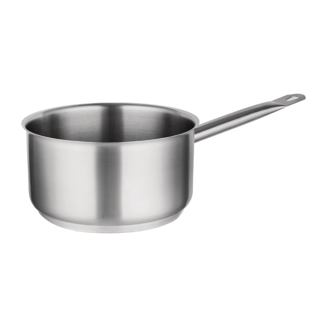 Vogue 3-delige RVS steelpannen set