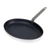 Vogue Aluminium Antiaanbak Teflon Platinum Plus Ovale Koekenpan 40cm