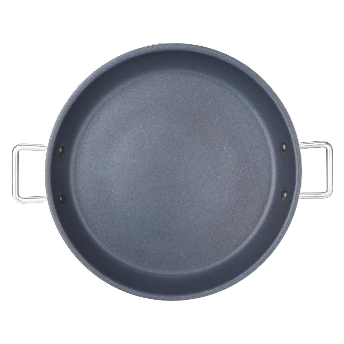 Vogue Aluminium Antiaanbak Teflon Platinum Plus Paellapan 35cm