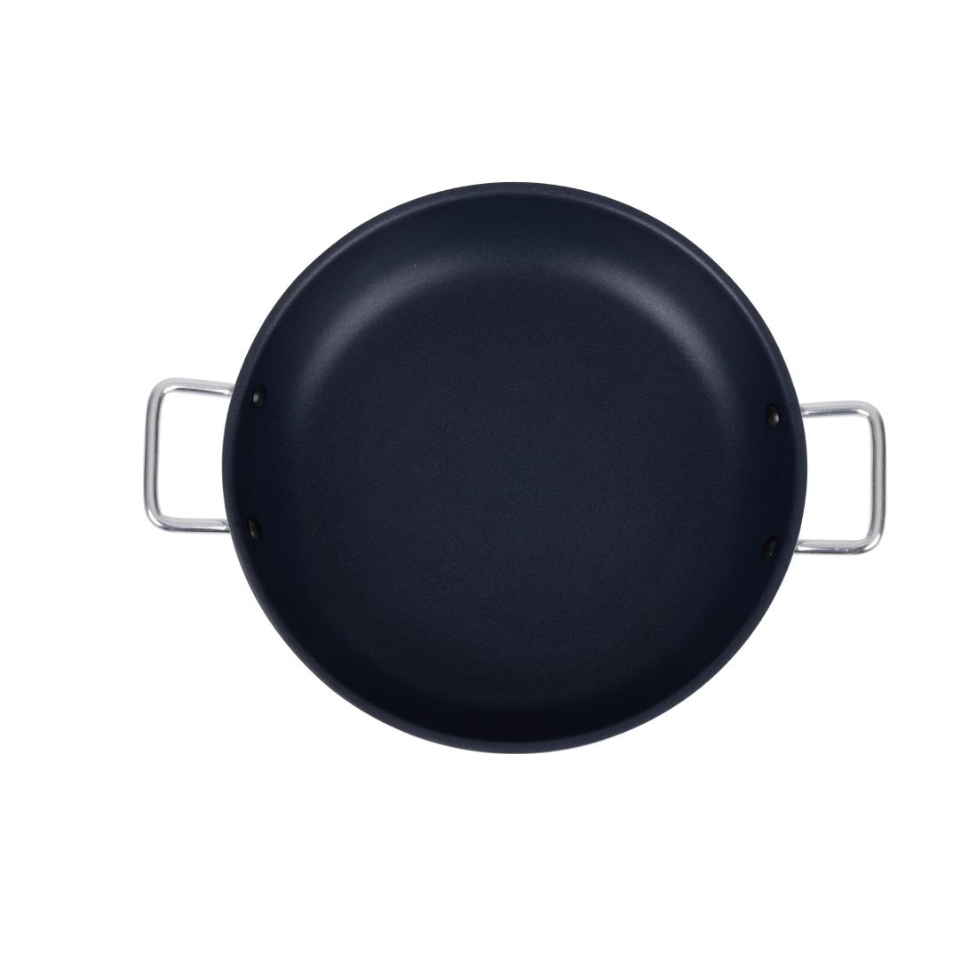 Vogue Aluminium Antiaanbak Teflon Platinum Plus Paellapan 35cm