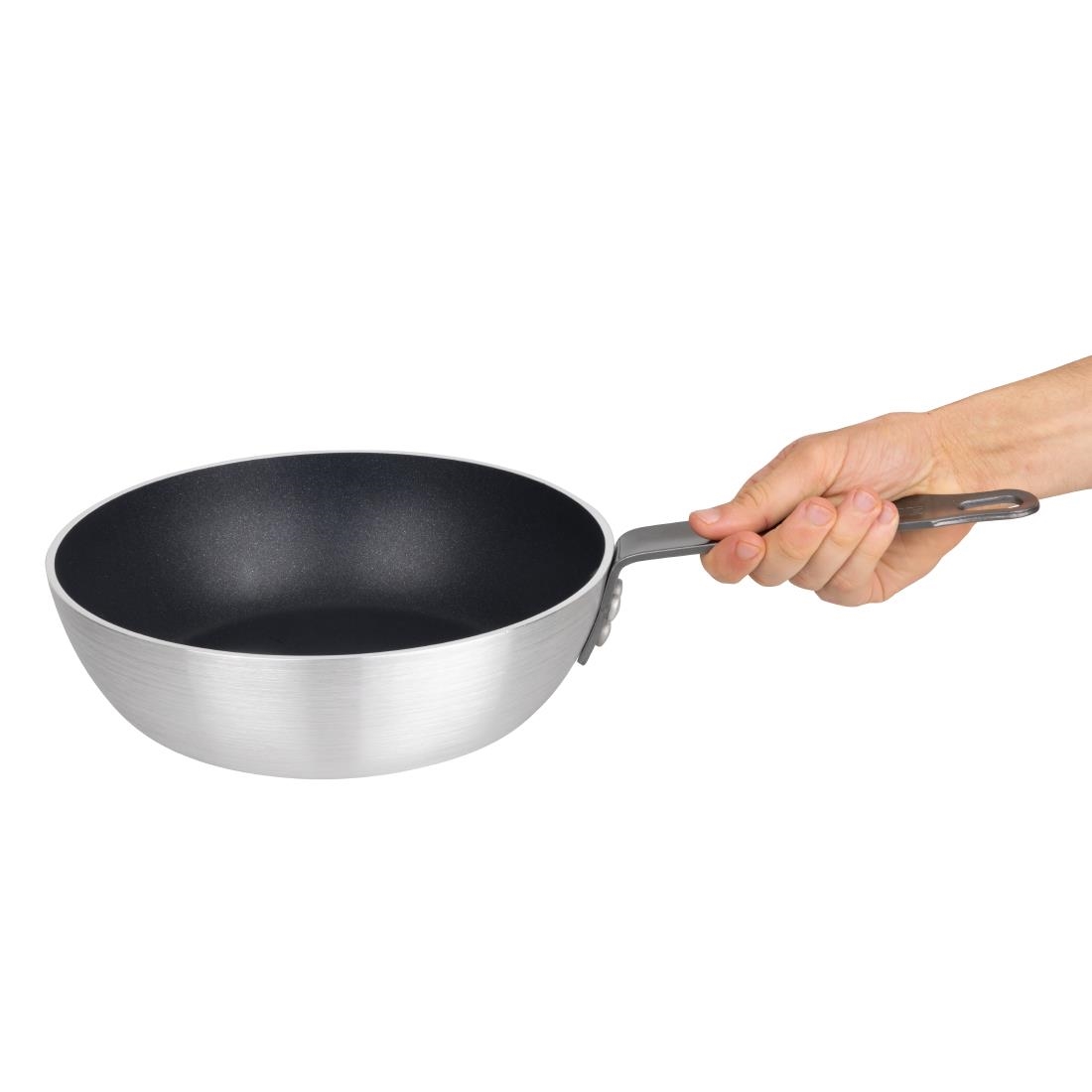 Vogue Aluminium Antiaanbak Teflon Platinum Plus Sauteerpan 24cm