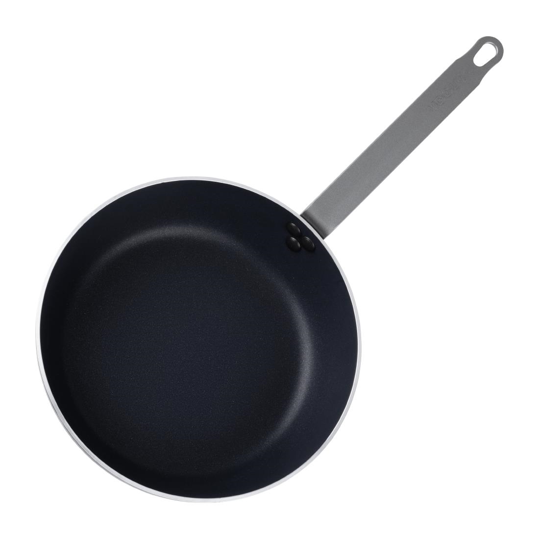 Vogue anti-aanbak aluminium conische sauteuse 28cm