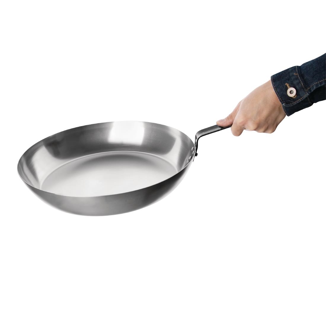 Vogue carbonstalen koekenpan 35cm