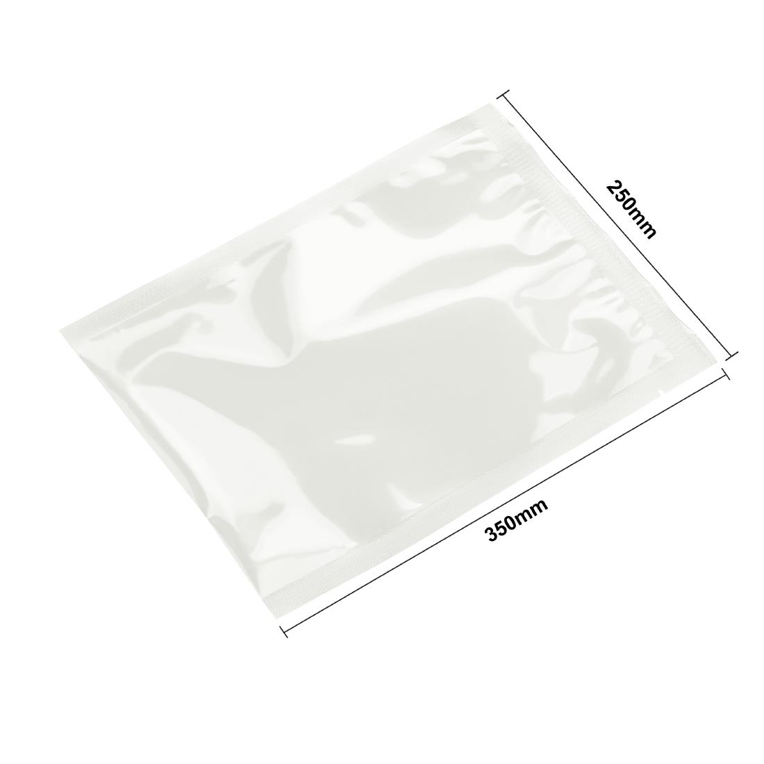 Vogue Composteerbare Kamer Vacuumverpakkingszakken 250x350mm (100 Stuks)