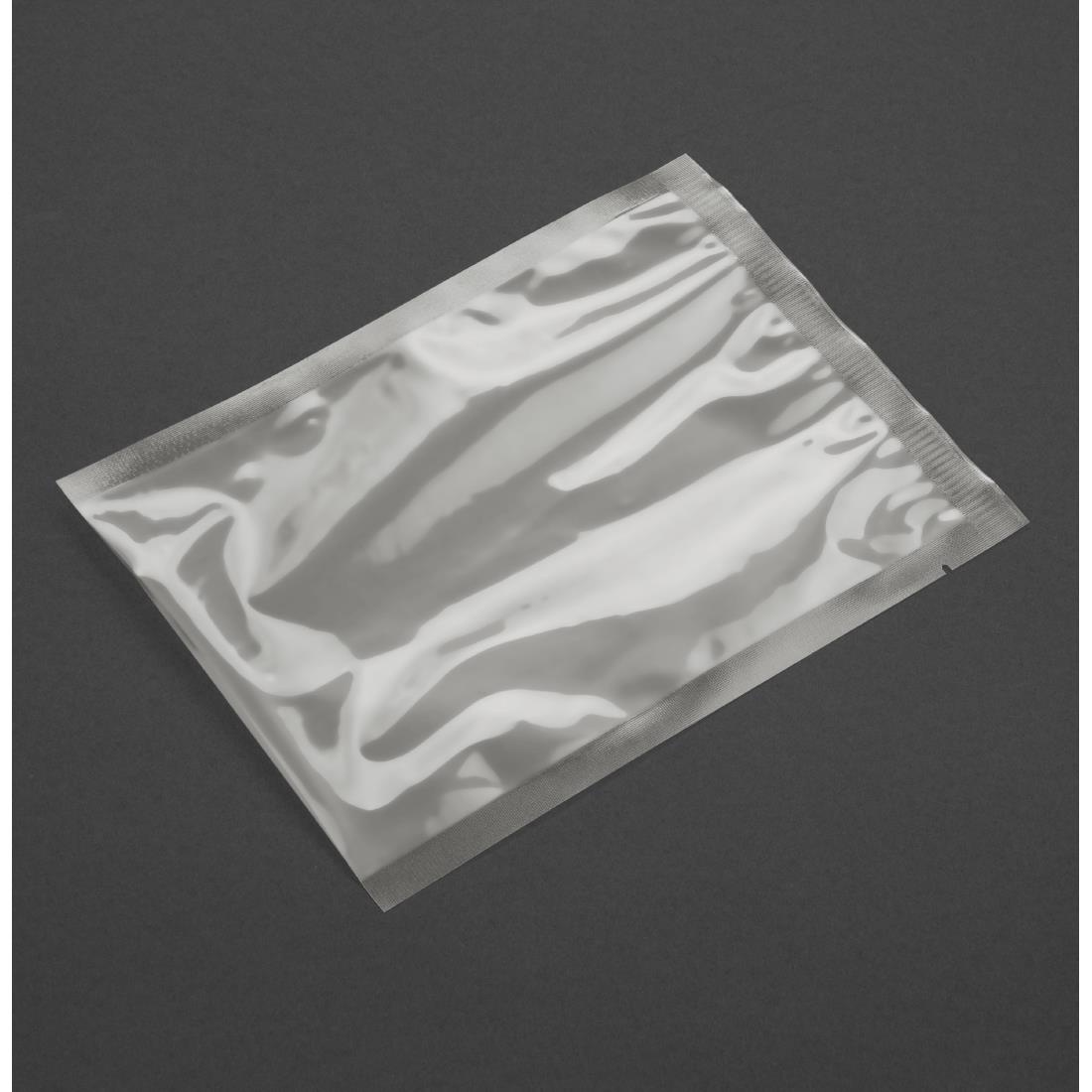 Vogue Composteerbare Kamer Vacuumverpakkingszakken 250x350mm (100 Stuks)