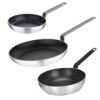 Vogue Cook Like A Pro 3-Delige Koekenpannen- En Sauteerpannenset Met Antiaanbaklaag
